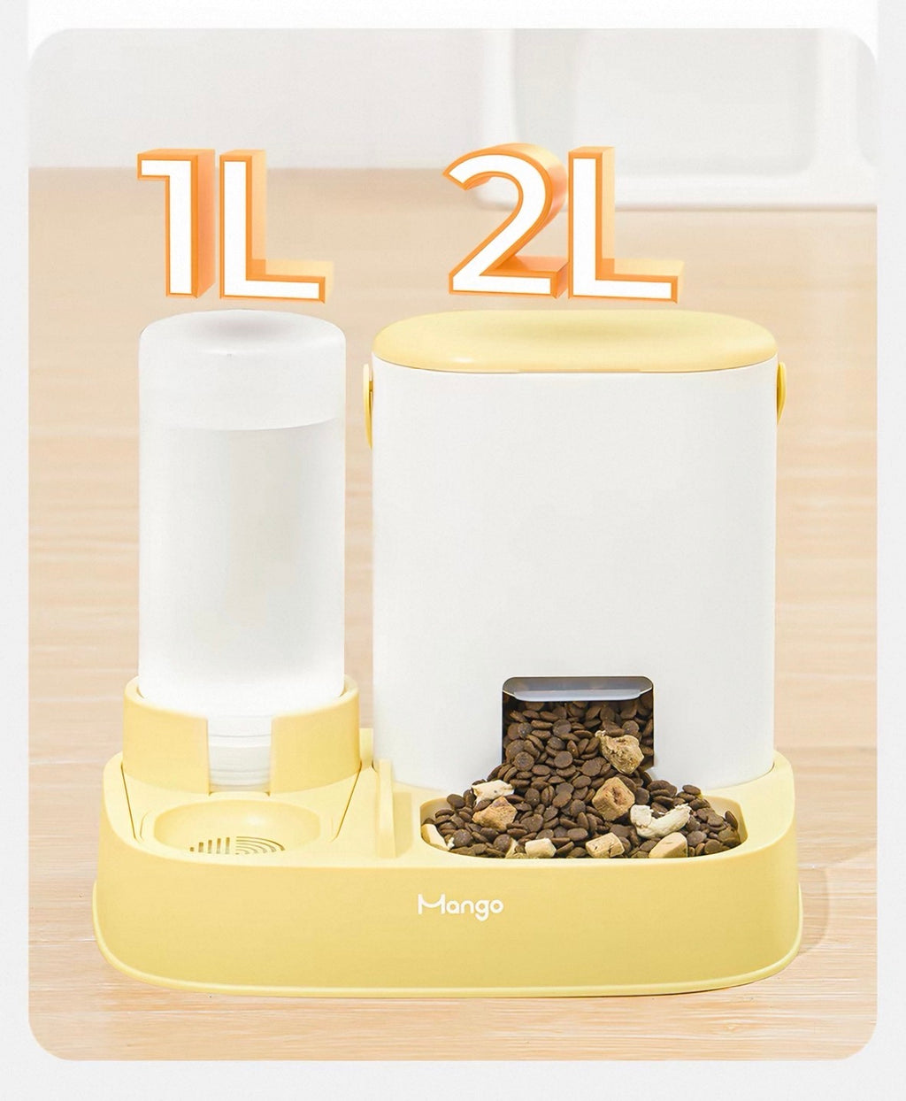 Mango Automatic Pet Feeder & Water Dispenser for Dogs & Cats
