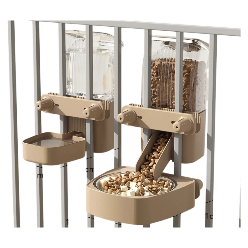 Hipidog Hanging Pet Food & Water Bowls for Cage Use
