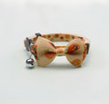 Halloween Pet Collar with Bow Bell, Pumpkin Ghost Cat Accessory