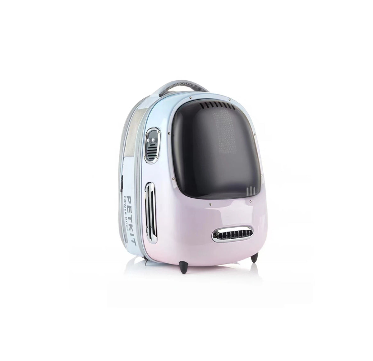 Pink PETKIT Fresh Air space capsule cat carrier backpack