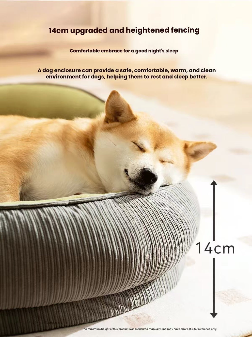 Hipidog Washable All-Season Pet Bed – Cozy Sleeping Mat for Dogs & Cats