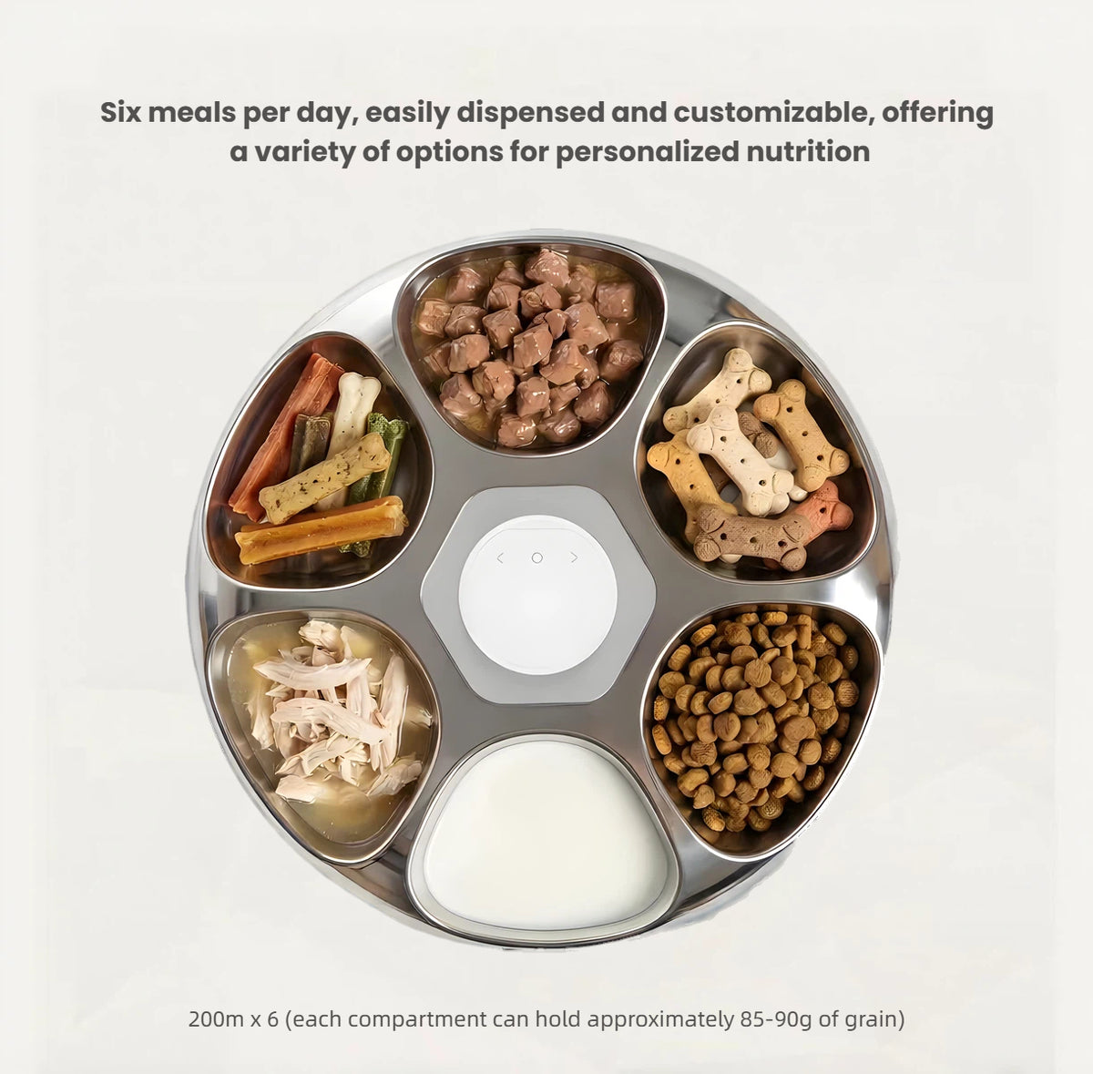 Petwant Smart Wet Food Feeder, Timed & Portion Control