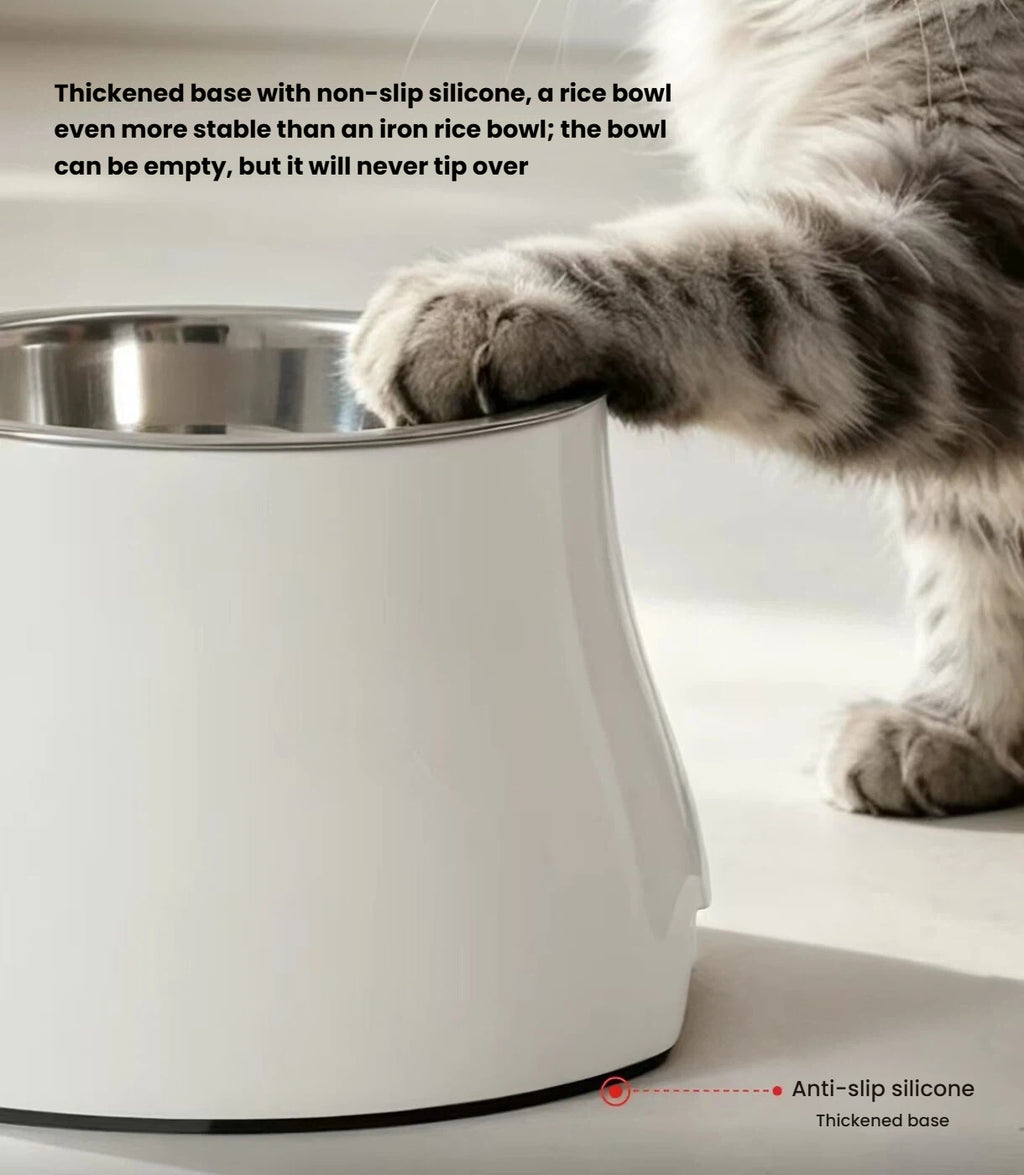 Petstar Floating Dog Water Bowl, Splash-Proof Cat & Dog Bowl