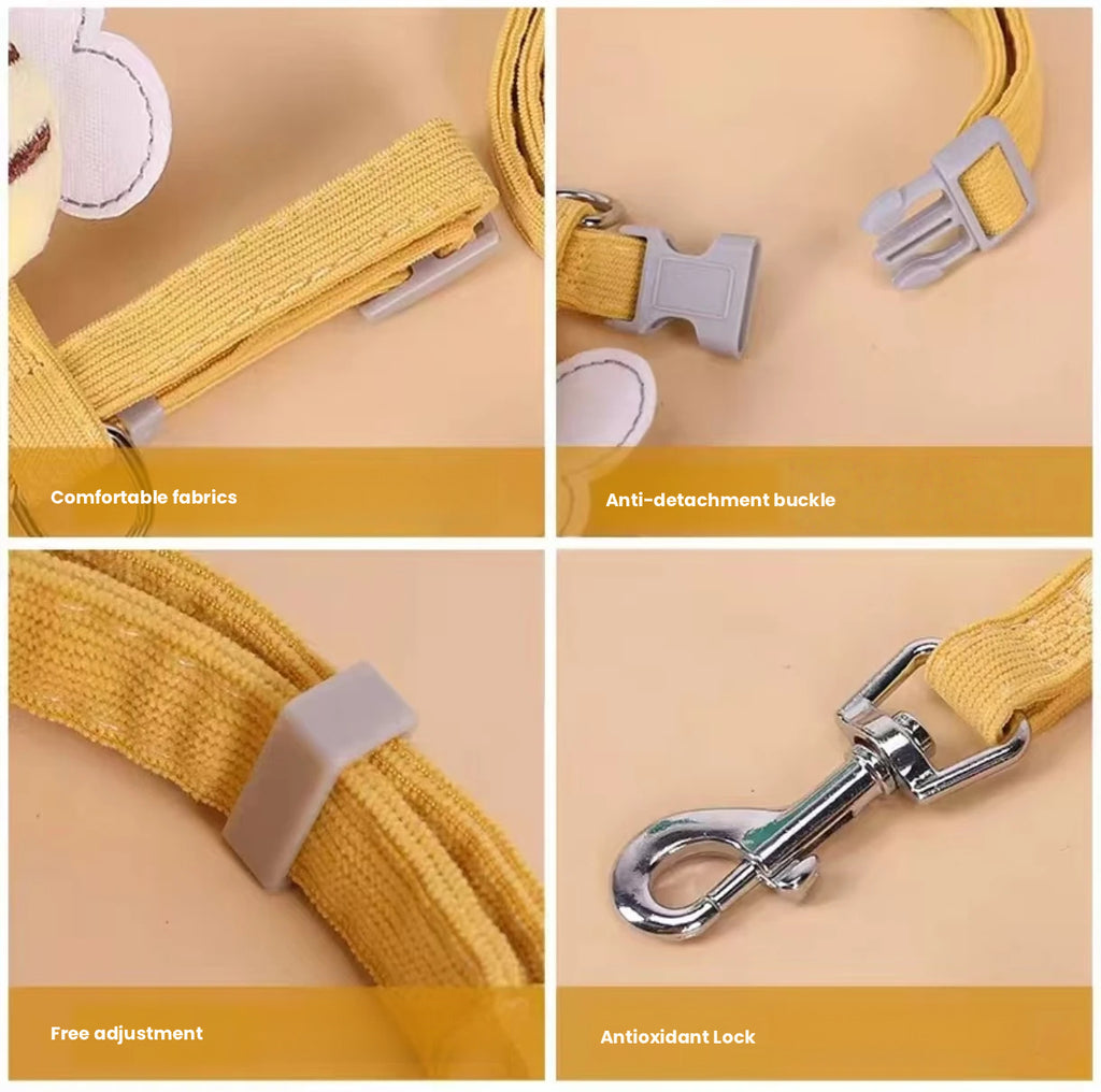 Escape-Proof Cat Harness with Leash, Outdoor Walking Set