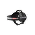 EzyDog Convert dog harness in Charcoal with reflective chest strap and top handle