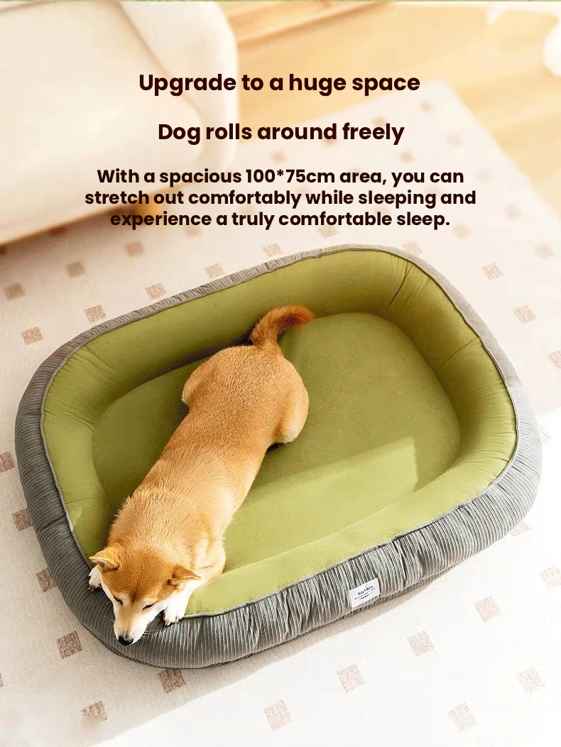 Hipidog Washable All-Season Pet Bed – Cozy Sleeping Mat for Dogs & Cats