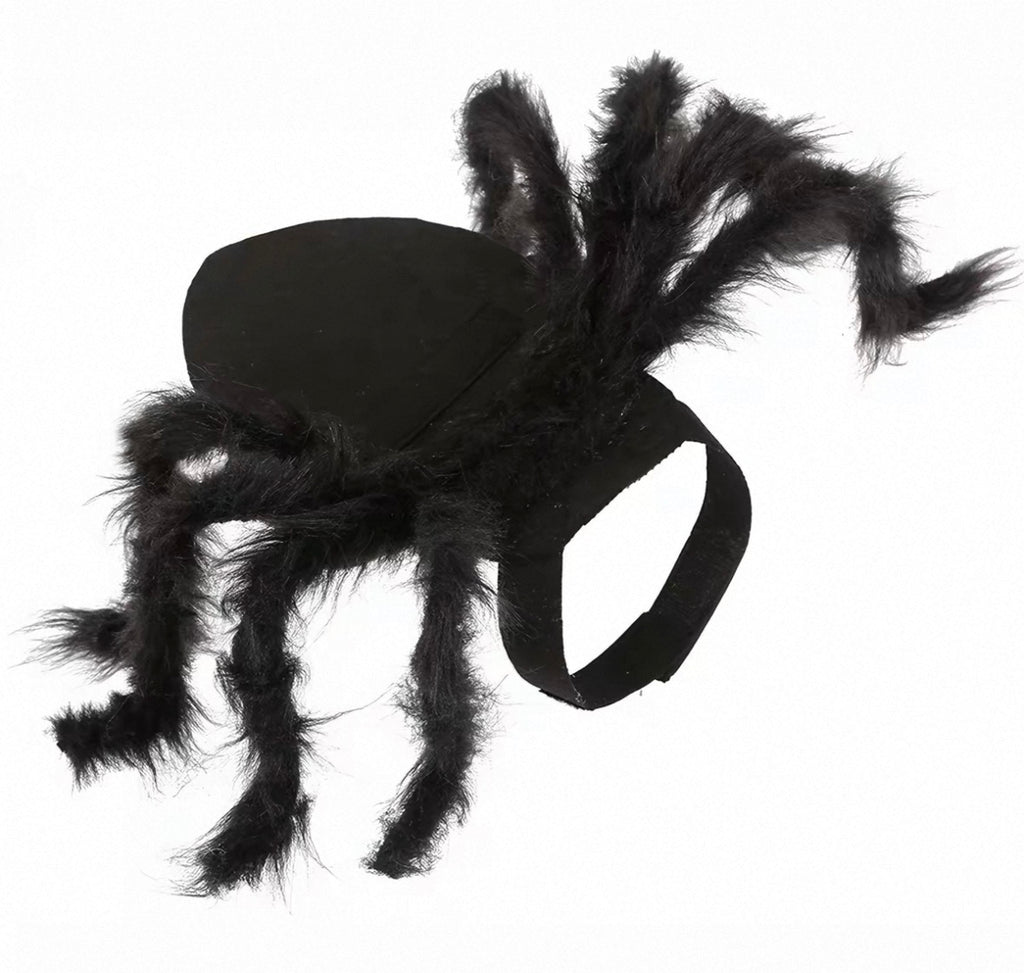 DogLemi Plush Spider Costume – Fun Dress-Up Outfit for Cats & Dogs
