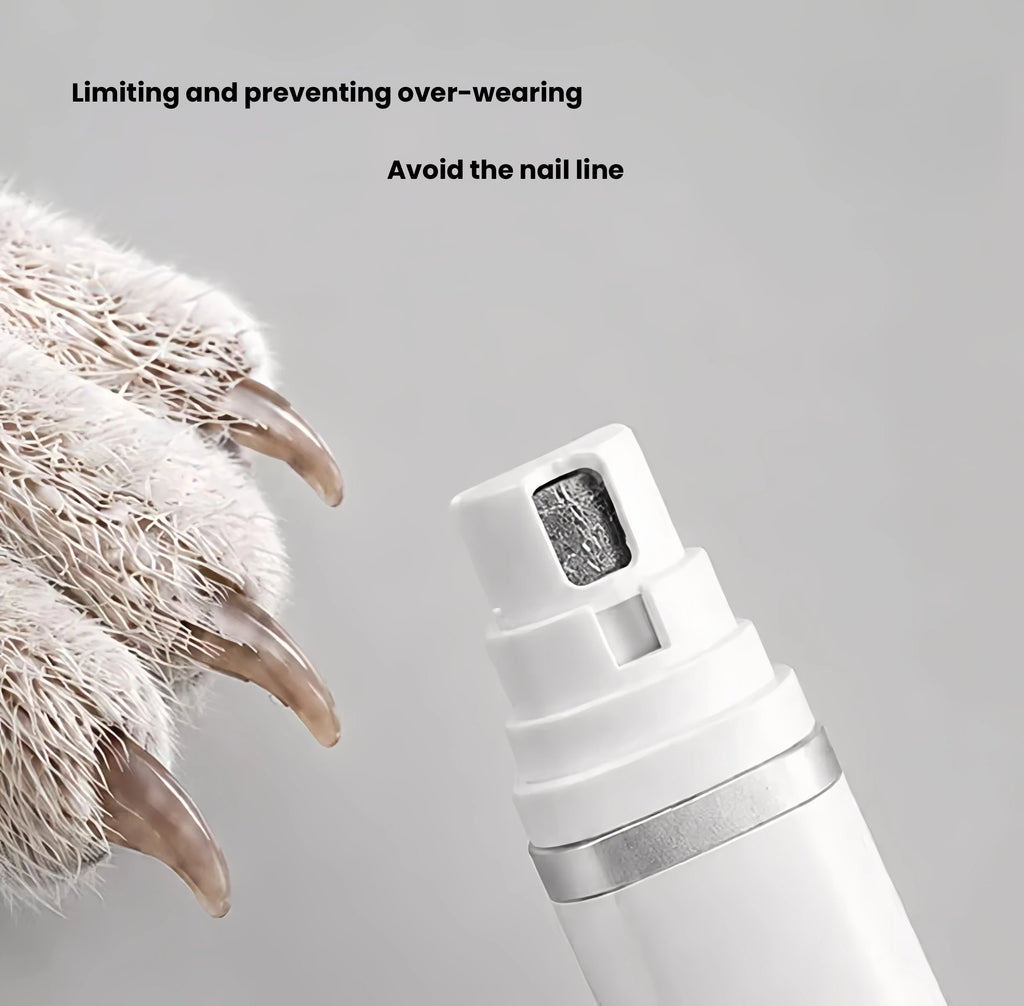 Electric Pet Nail Grinder for Cats & Dogs, Paw Trimmer