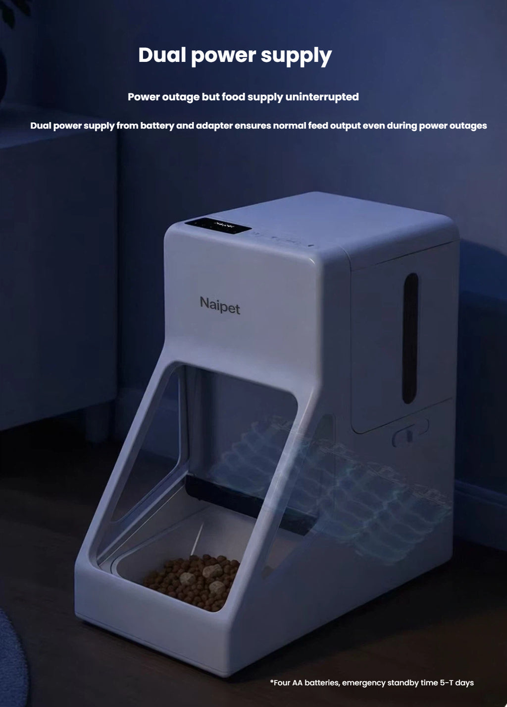 Petstar Microchip Automatic Cat Feeder for Multi-Cat Homes