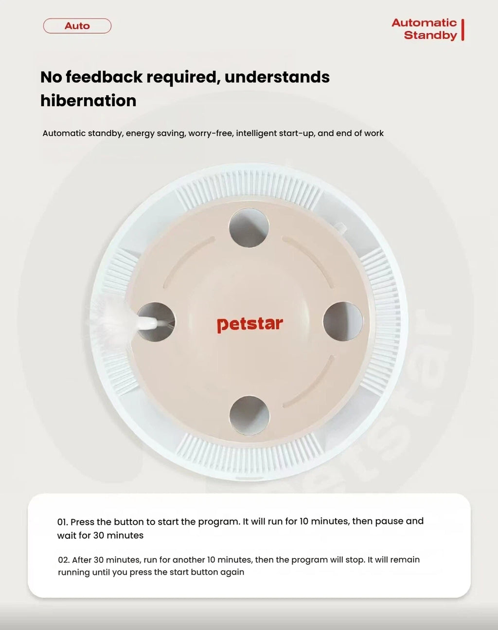 Petstar Interactive Automatic Cat Toy