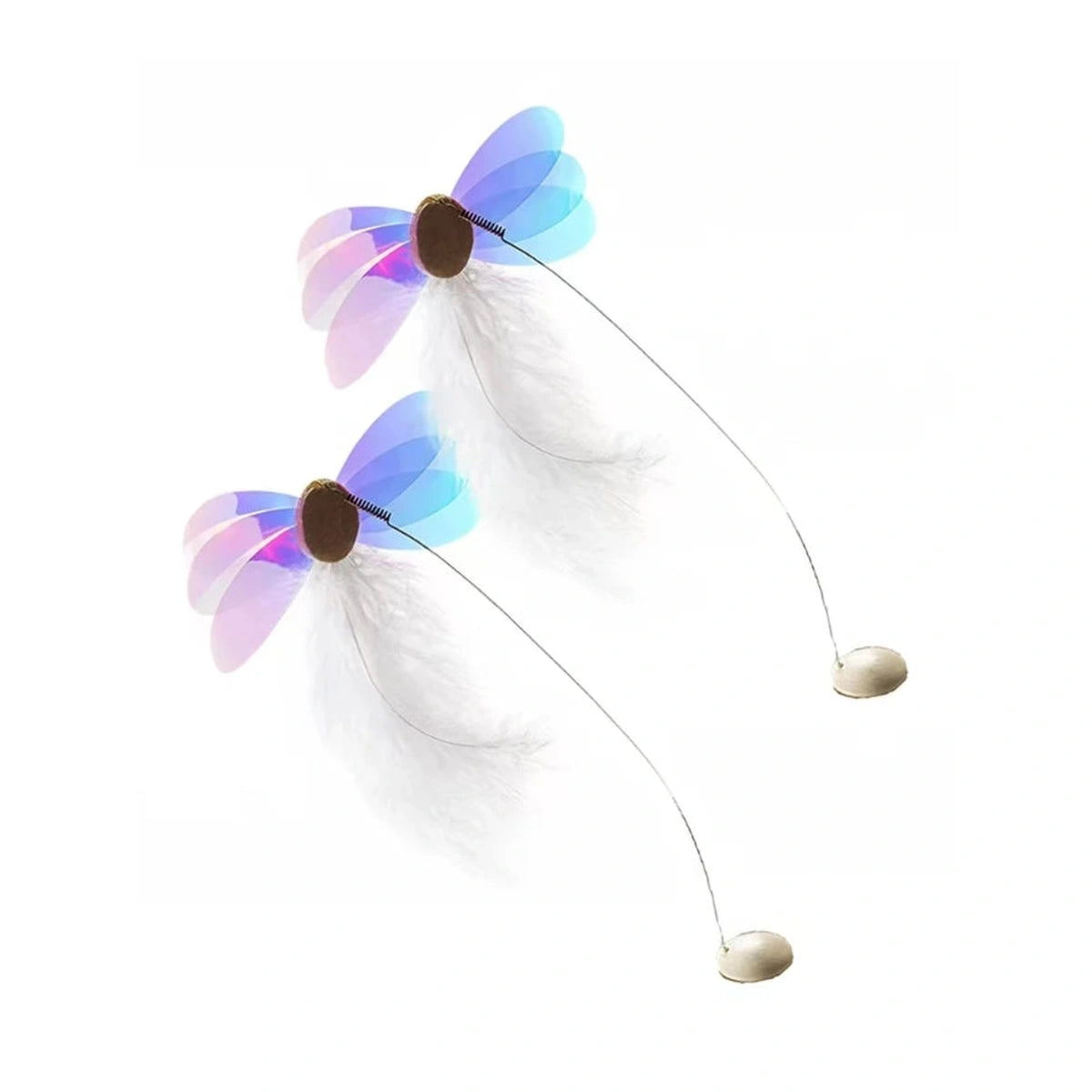Petstar cat toy with two feather attachments