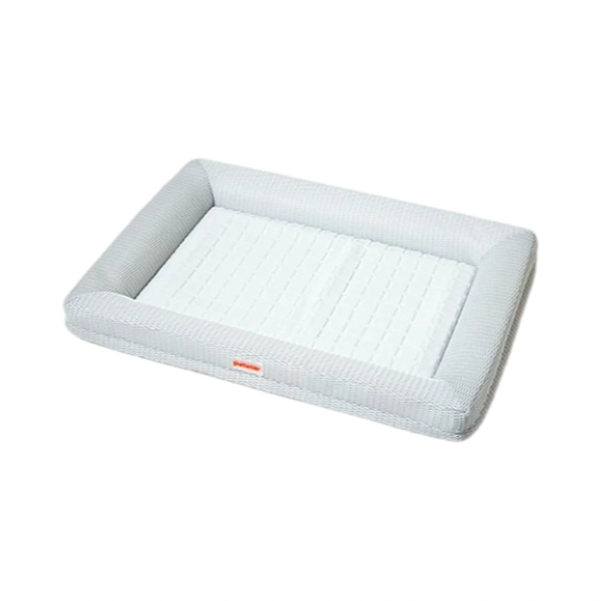 White and grey Petstar cooling dog bed, product view