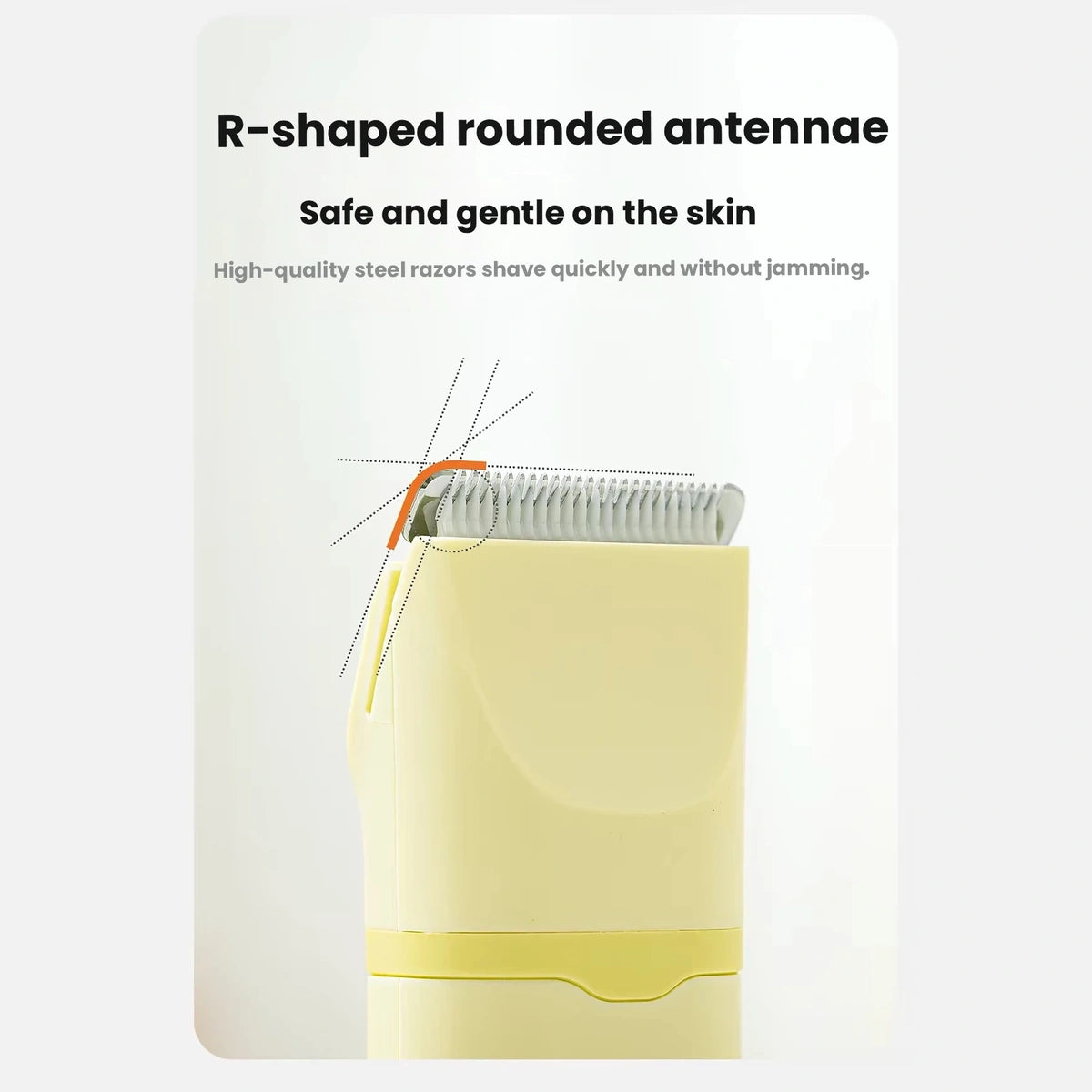 Close-up of the Mango clipper blade