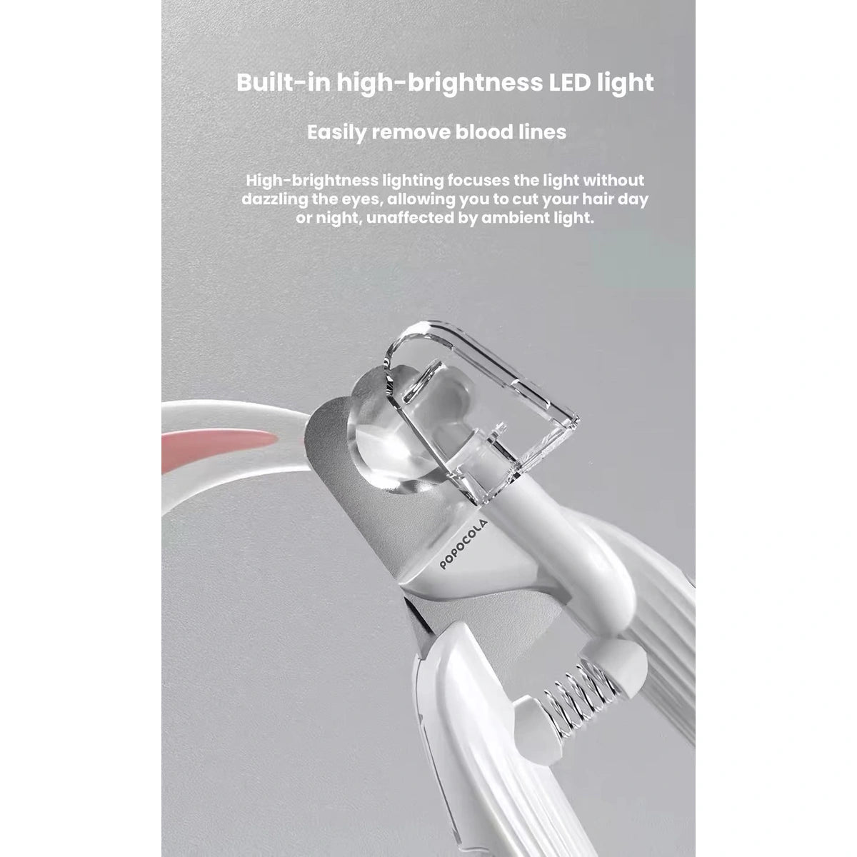 Diagram of the POPOCOLA nail clipper light