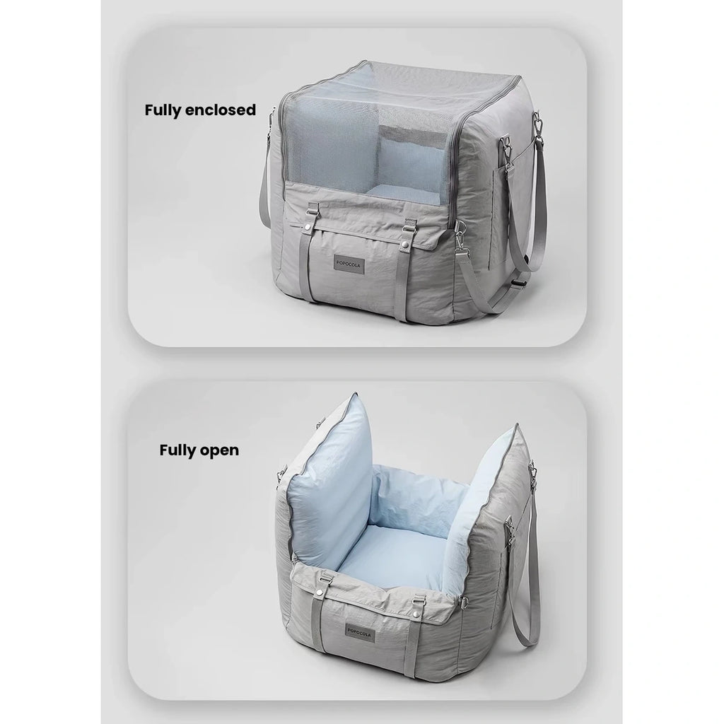POPOCOLA car bed with side panels opened and closed