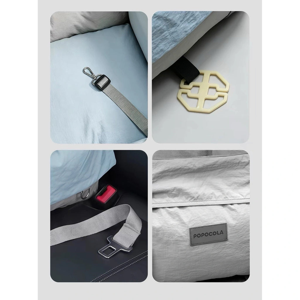 Car bed attachment clips and base detail