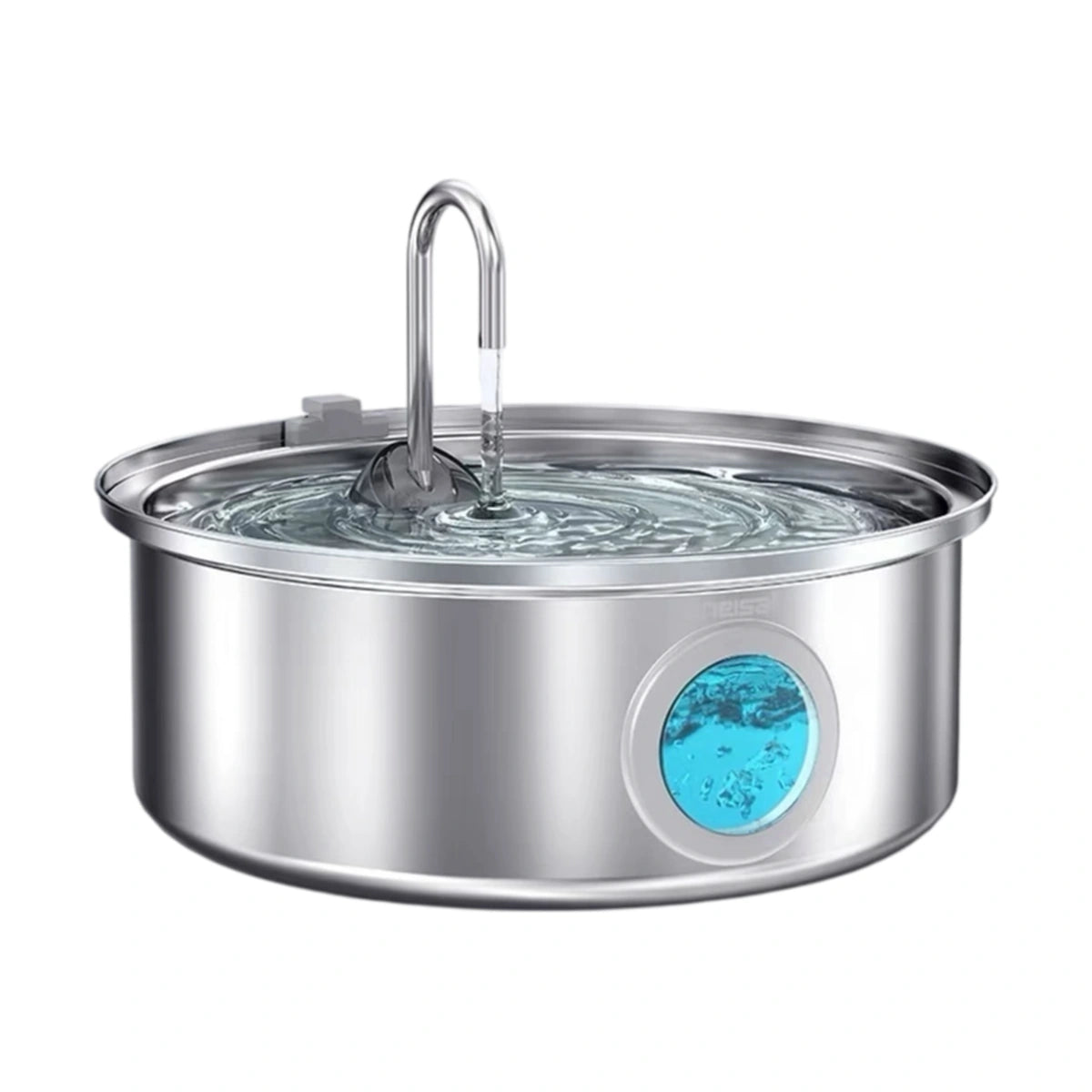 Oneisall stainless steel pet water fountain