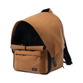 Orange SmallCat pet carrier backpack with front opening