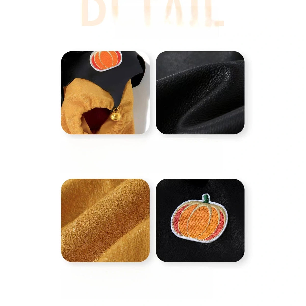 UFBemo pumpkin imp cape material and decoration panel