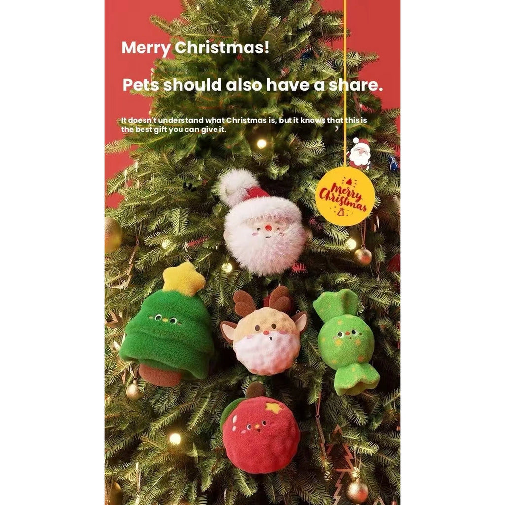 Roroarrr Christmas plush toy promotional panel