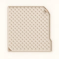 Cream PetSnowy SNOW+ replacement entry mat with raised textured surface