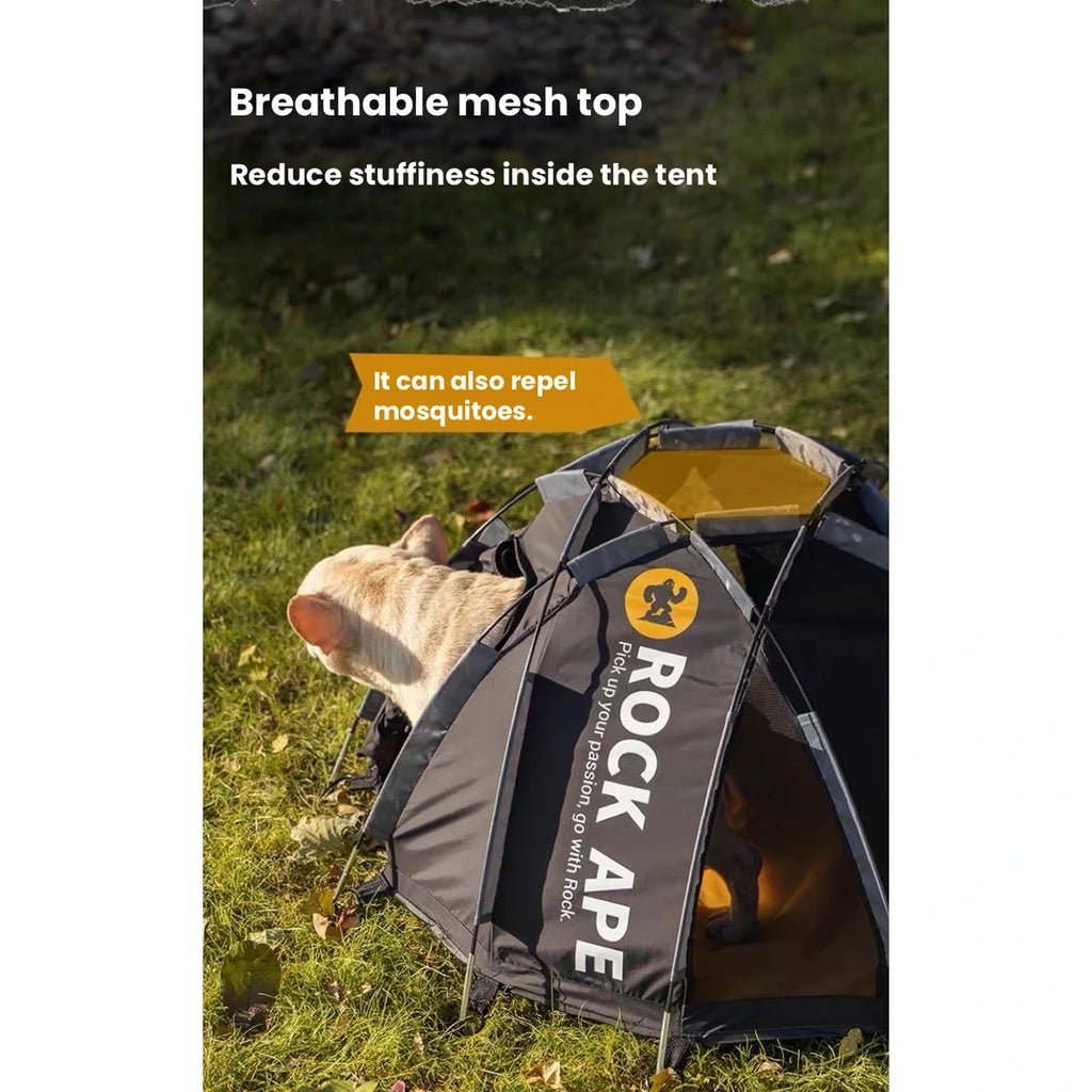 RockApe outdoor dog tent mesh roof panel