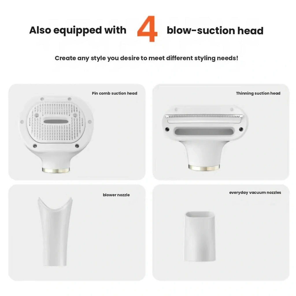 Ckin Pet four pictured grooming attachments