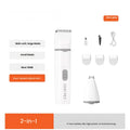 White Ckin Pet multi-function clippers with attachments