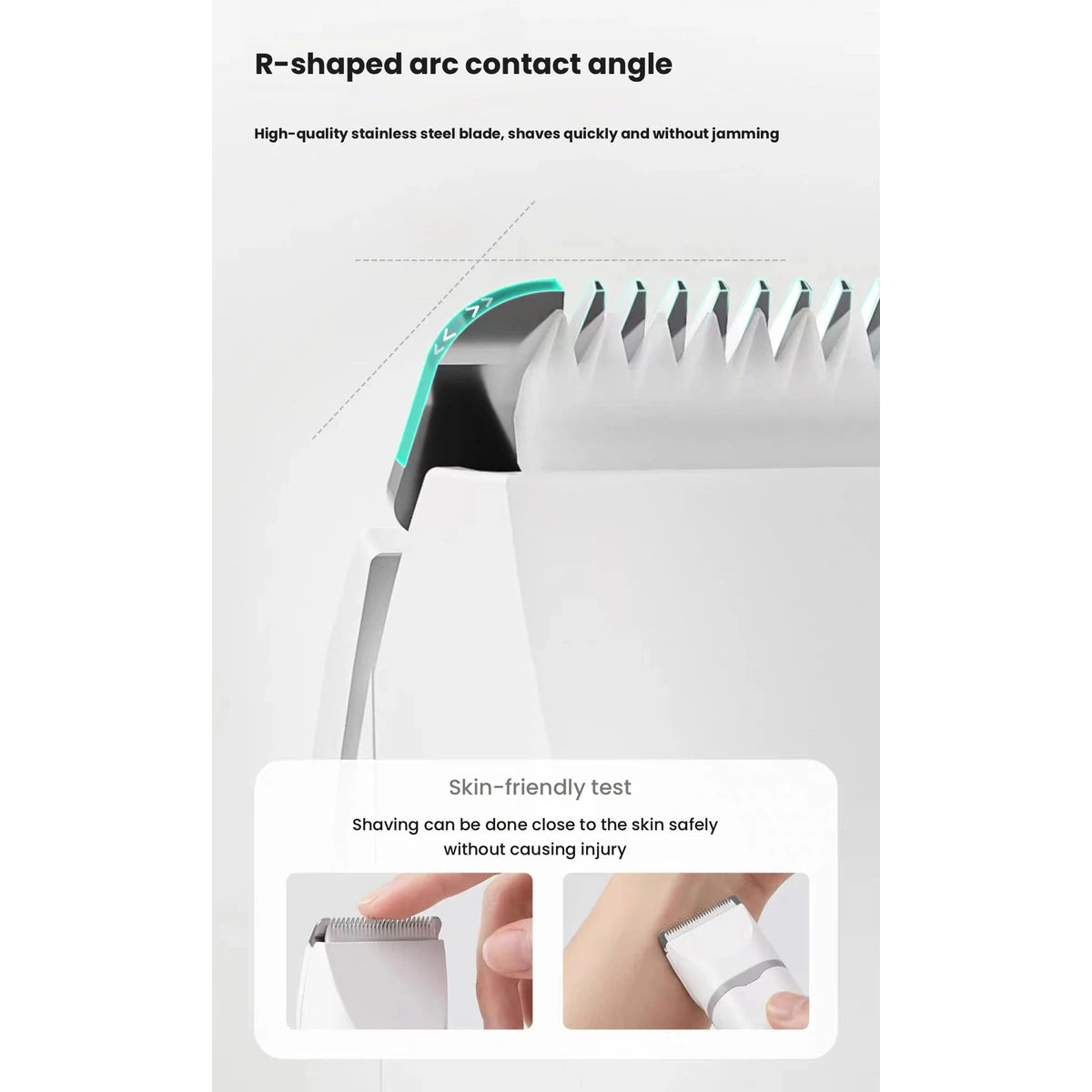 Close-up of Ckin Pet clipper cutting teeth
