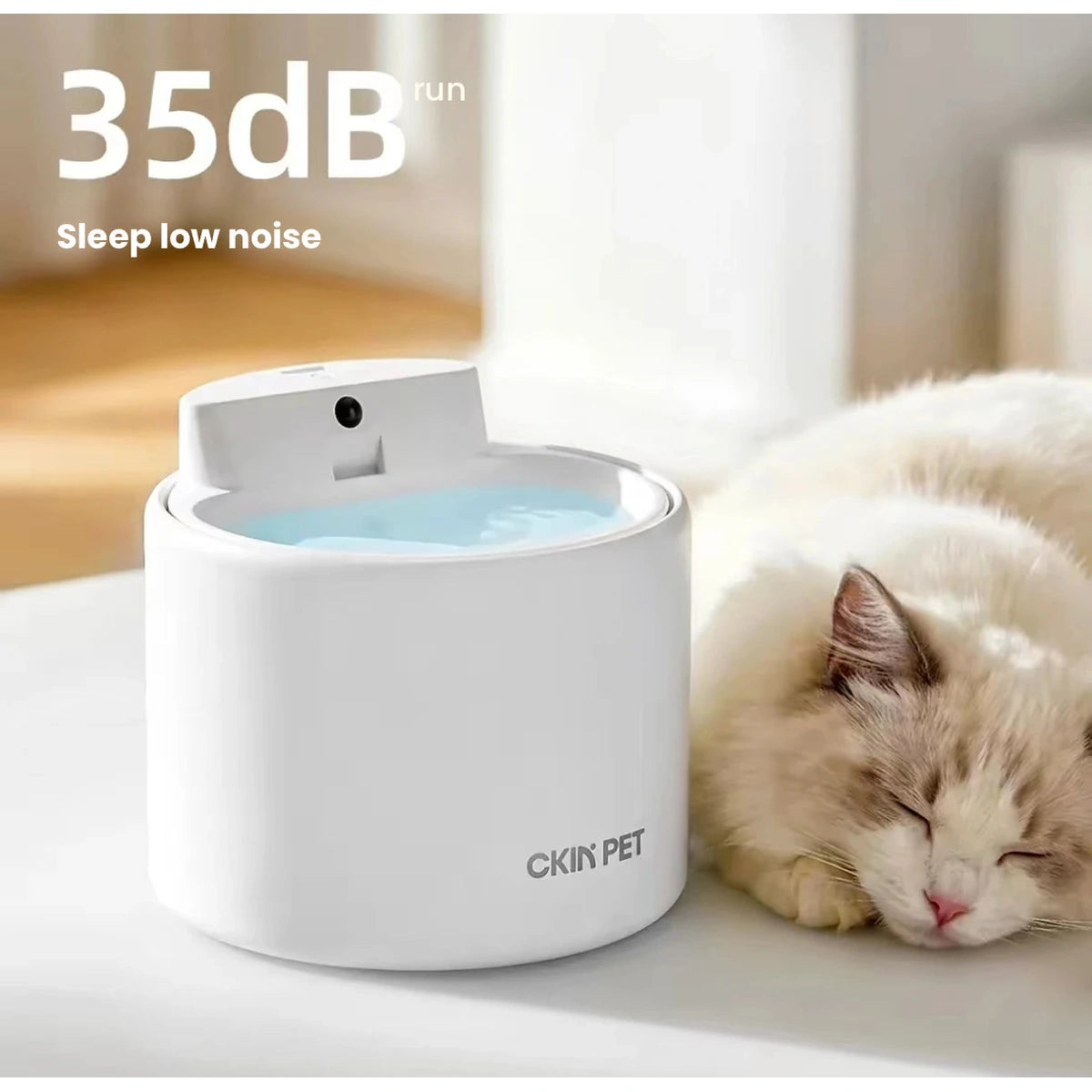 Ckin Pet ceramic fountain water outlet modes