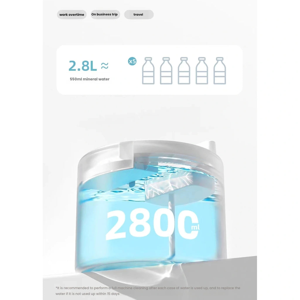 Ckin Pet ceramic fountain water level diagram