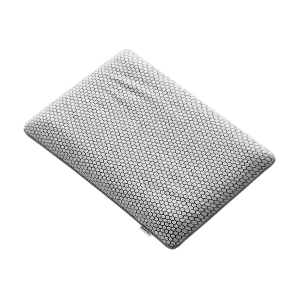 POPOCOLA pet mat: grey textured pet rest mat