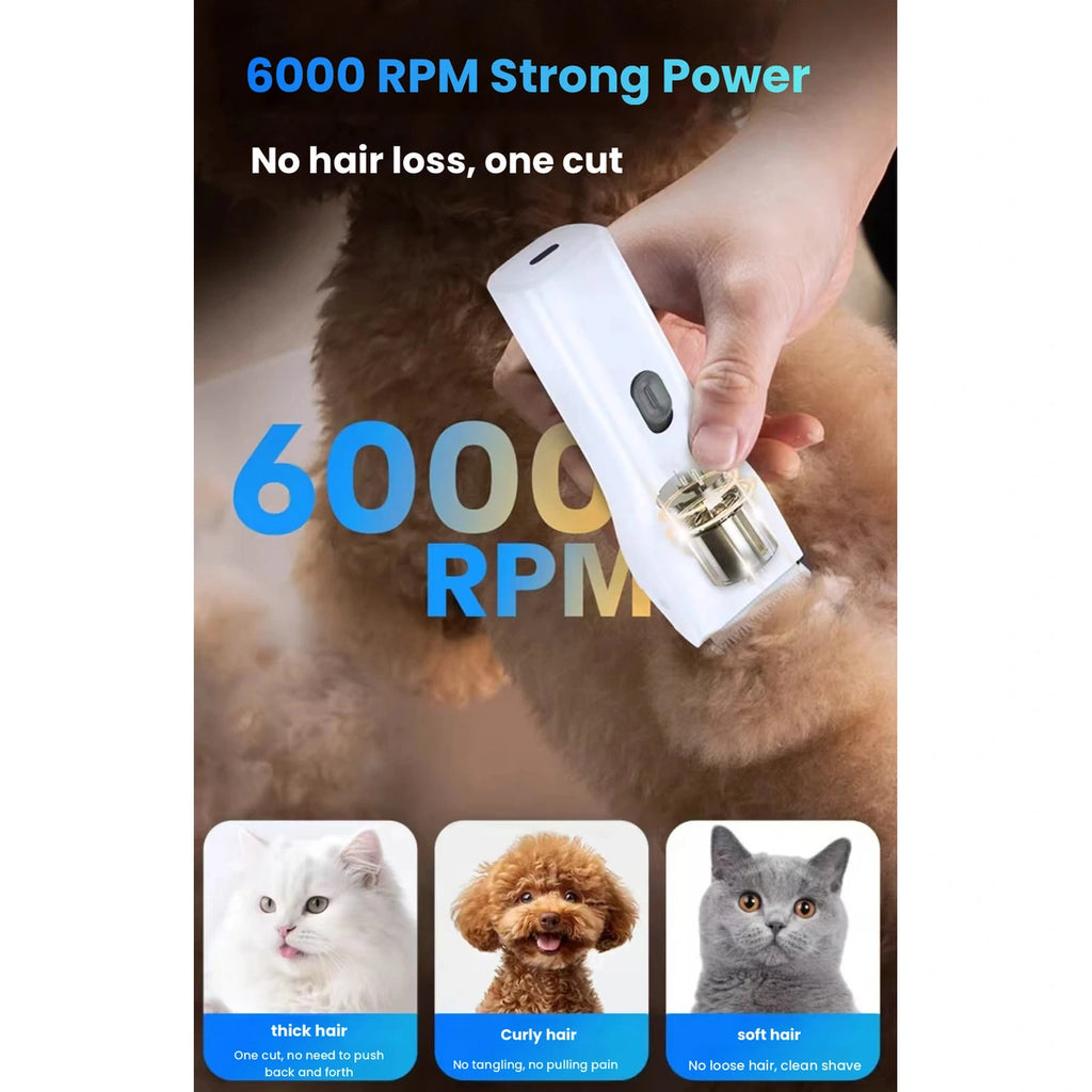 Oneisall pet trimmer: cutting motor illustration for trimmer