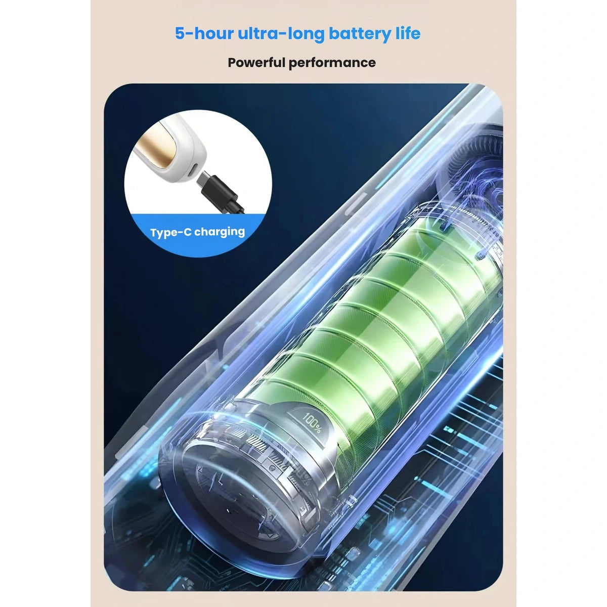 Oneisall grooming clippers: rechargeable battery illustration