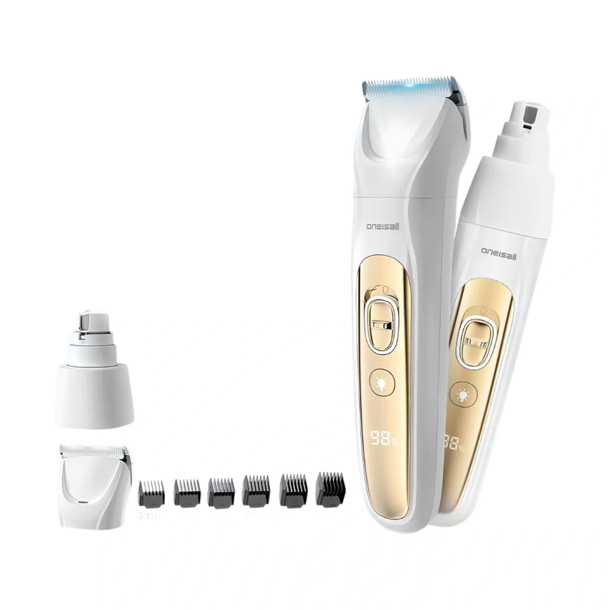 Oneisall grooming clippers: wide and curved blade trimmer parts