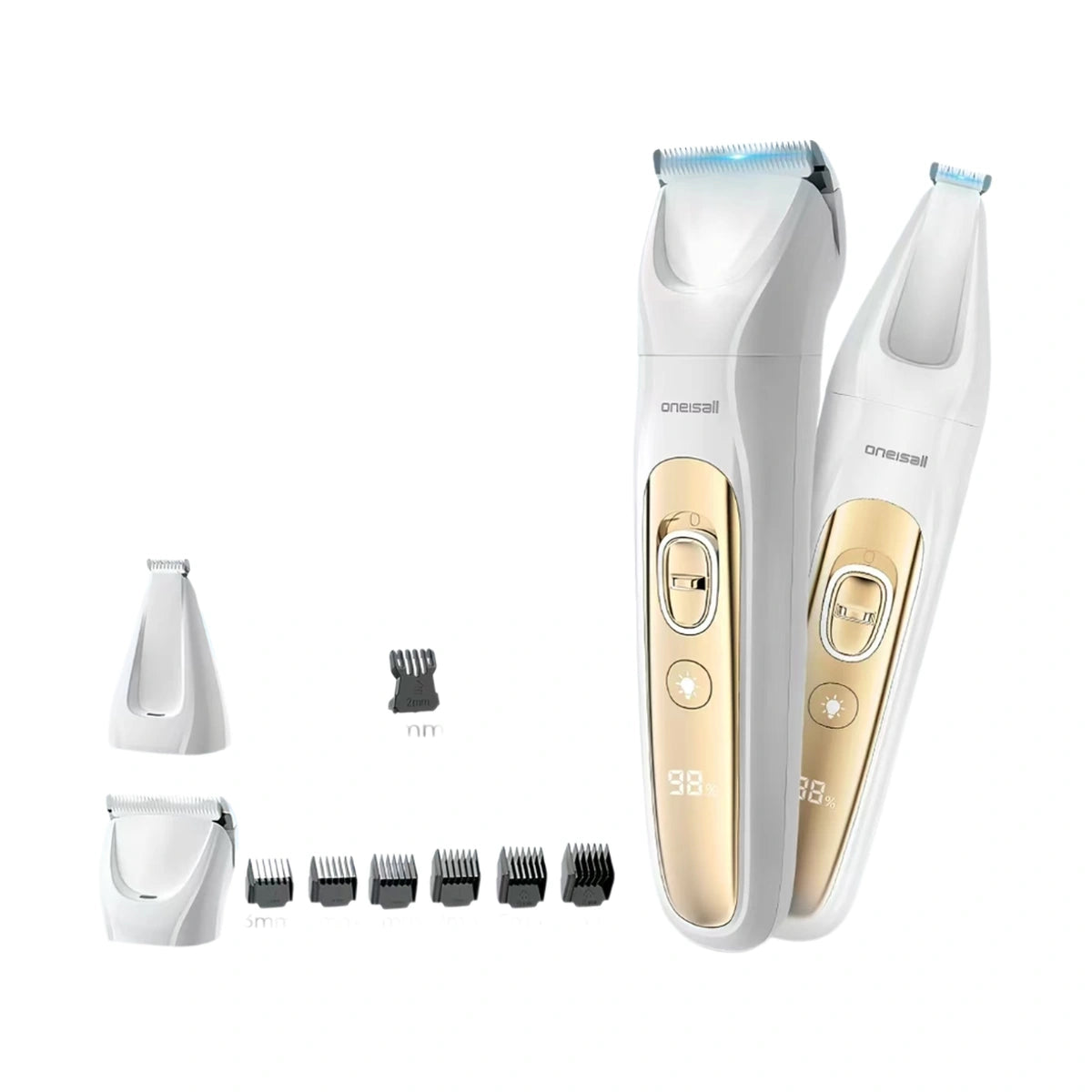 Oneisall grooming clippers: wide and narrow blade trimmer parts