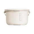 Meoof food storage bin: cream Meoof food storage bin with lid