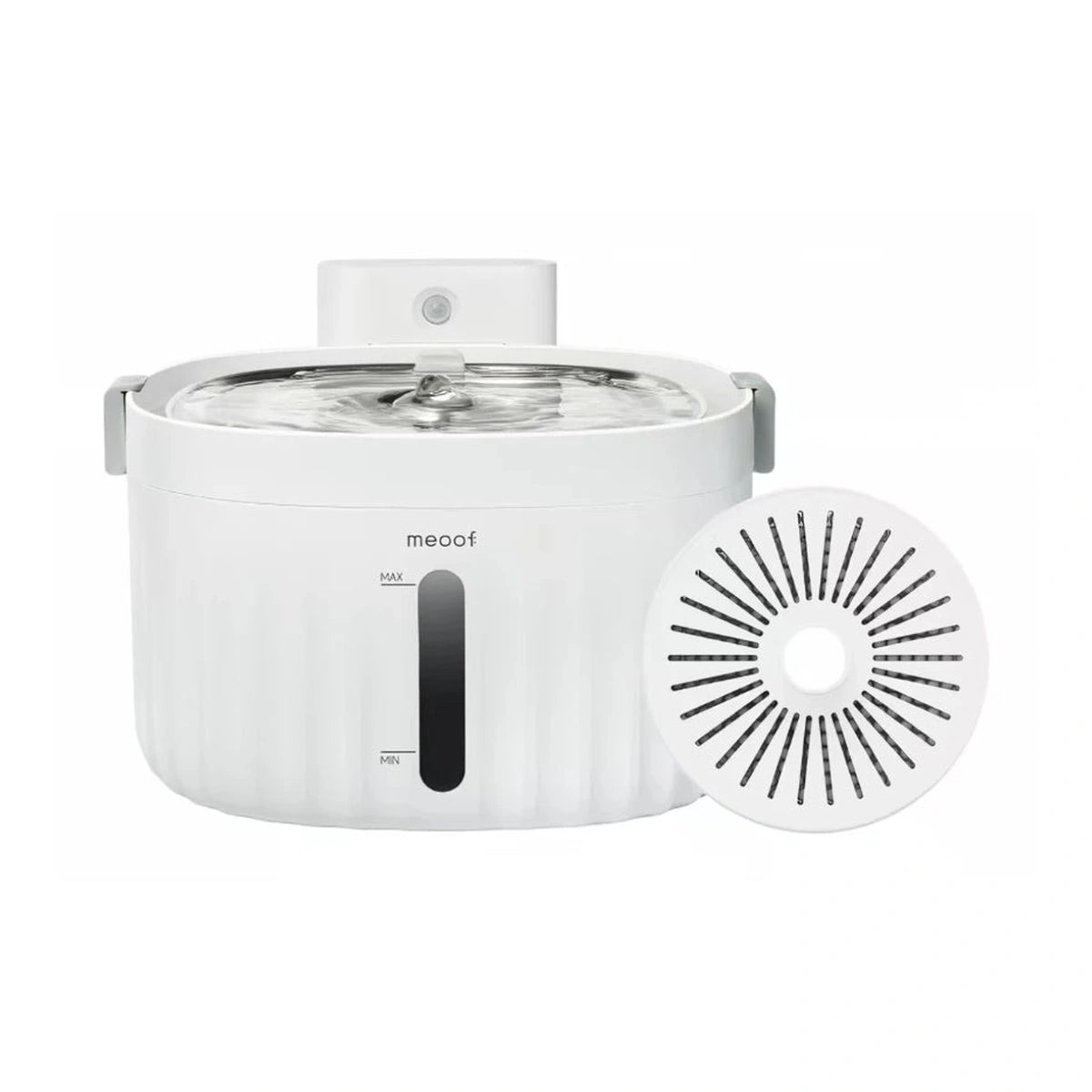 Meoof cat fountain: fountain with replacement filter pack