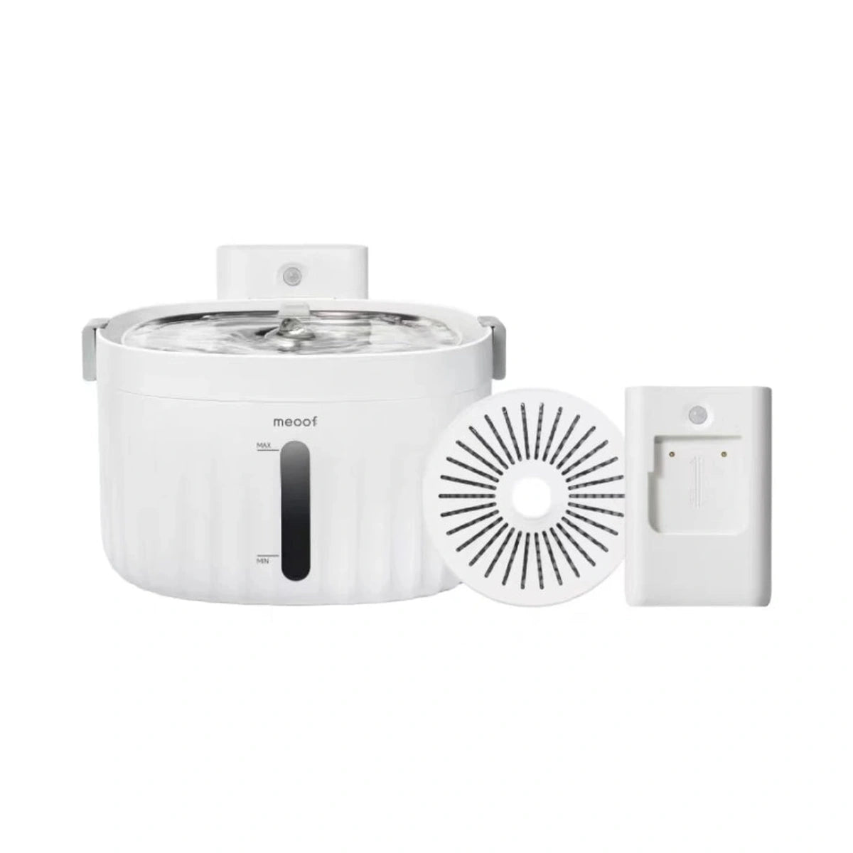 Meoof cat fountain: fountain filter and spare battery bundle