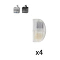 Four SmartTail S1 fountain filter pieces