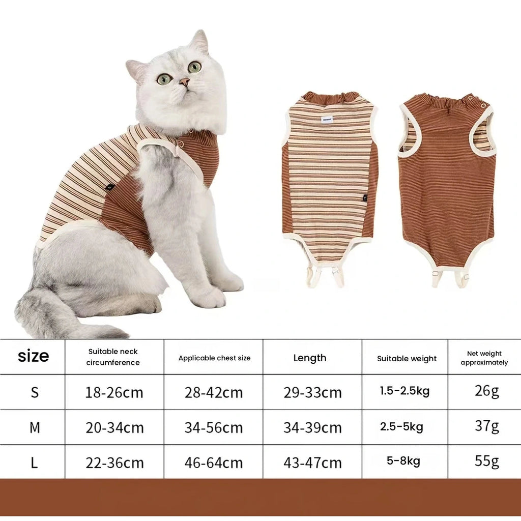 HiDREAM striped suit size chart
