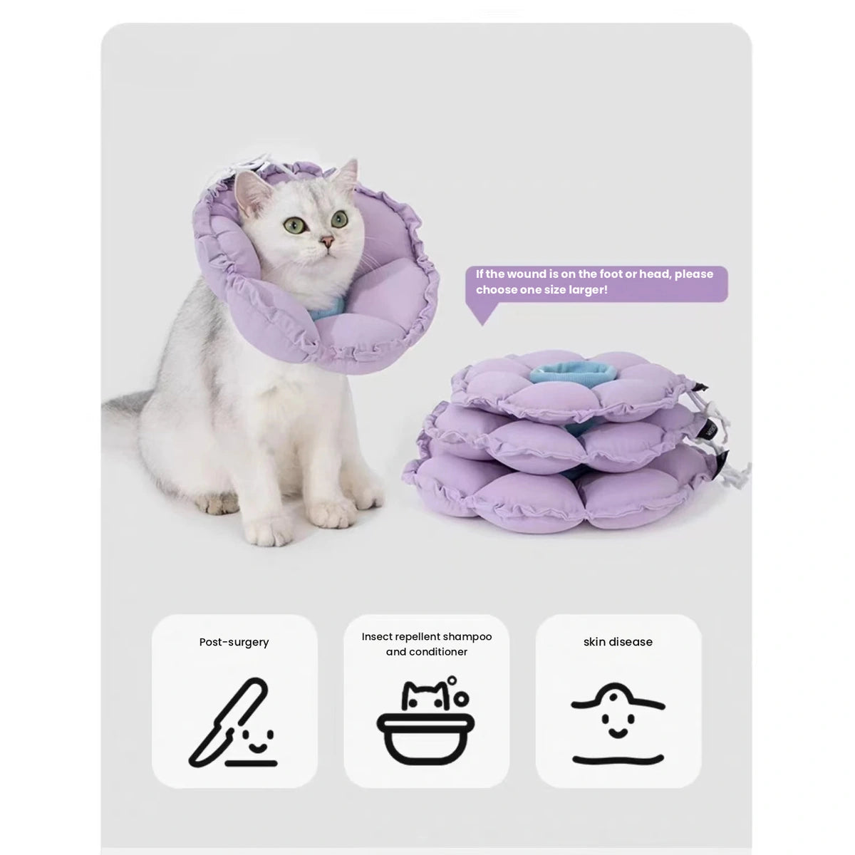 HiDREAM soft collar folding and care panel