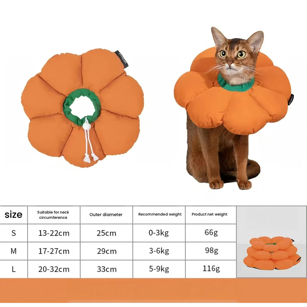 HiDREAM flower collar size chart