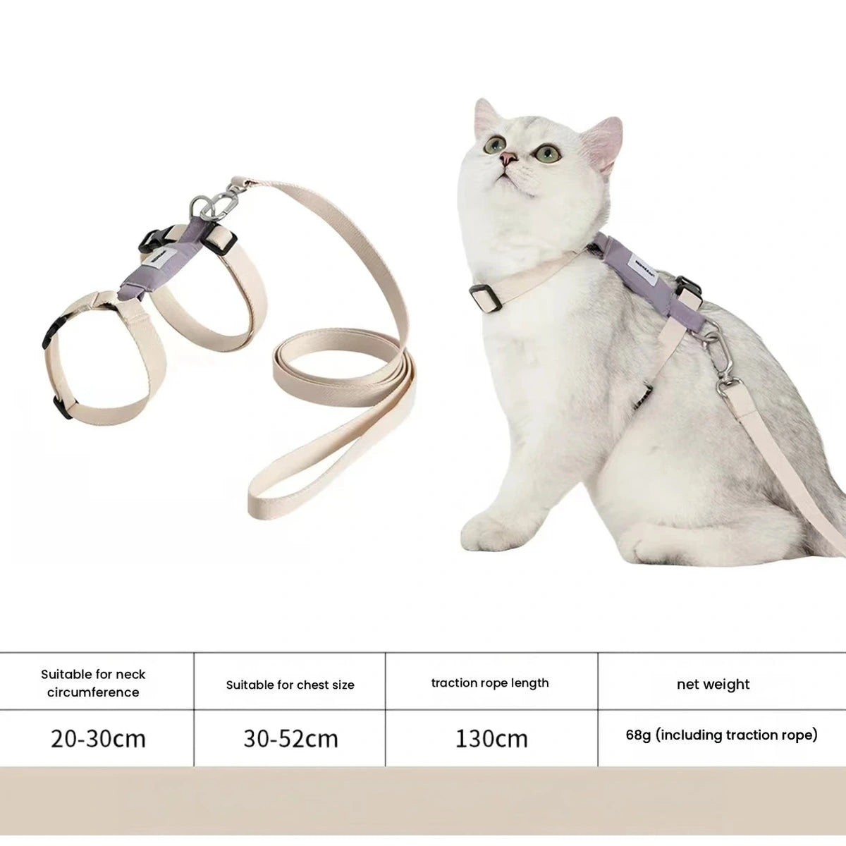 HiDREAM H-style harness size guide