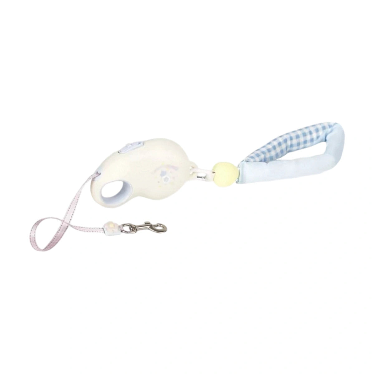 TuffHound retractable dog leash in blue