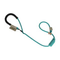 Touchdog teal rope slip lead with adjustable neck loop