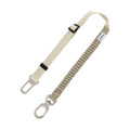 HiDREAM brown adjustable dog car tether with buckle clip
