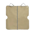 HiDREAM tan modular dog car seat cover laid flat