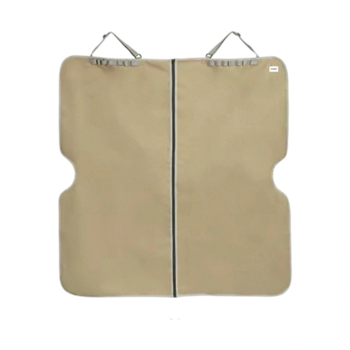 HiDREAM tan modular dog car seat cover laid flat