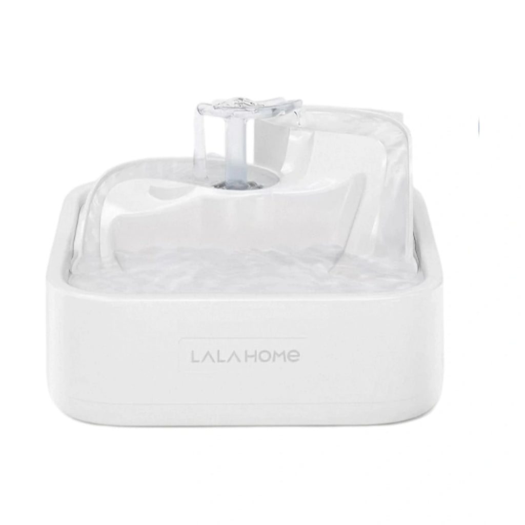 LALAHOME white DailyFresh pet water fountain